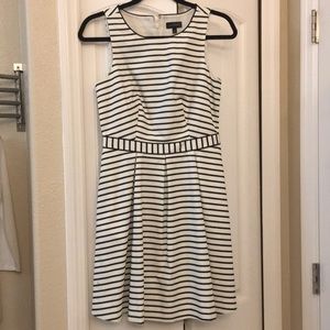 The Limited Navy Striped Dress EUC Spring perfect!